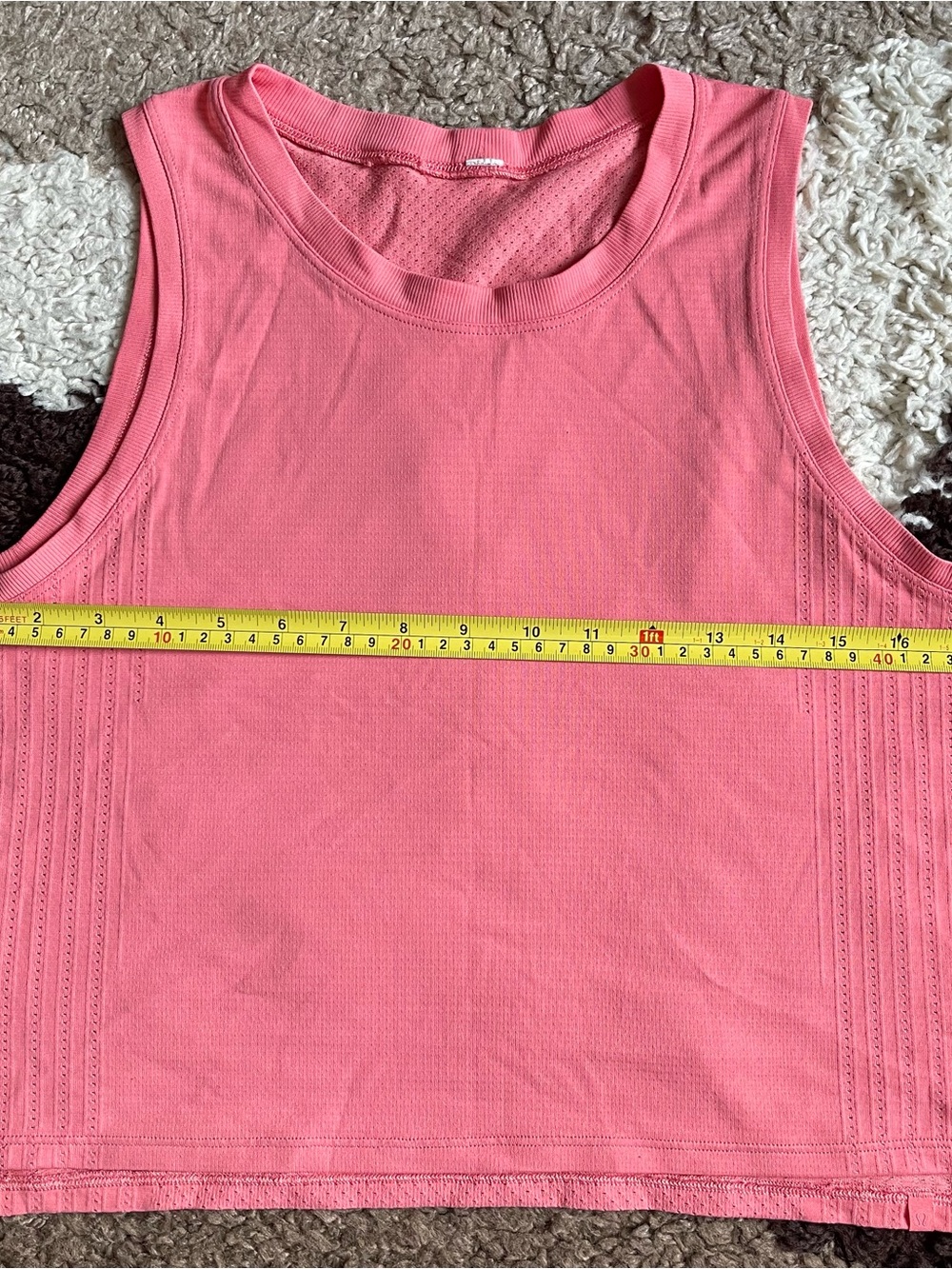 Lululemon Train to Be Tank Top Sz 6 In Raspberry Cream / Raspberry Cream - Picture 5 of 8